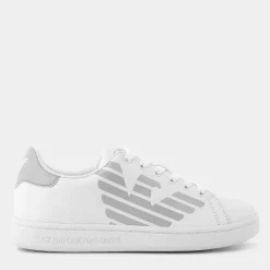 AF10179- SNEAKERS WHITE GRAY VIOLET 7Y000001