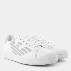AF10179- SNEAKERS WHITE GRAY VIOLET 7Y000001