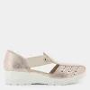 AMALIA- SANDALI PLATINO/BEIGE IM-E25D-03