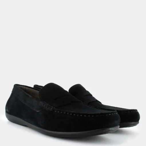 ASCANIO- MOCASSINI NAVY U450WC00022C4002