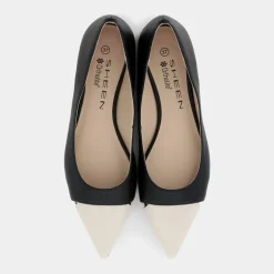 BALLERINA BEIGE-NERO ME-E25D-07