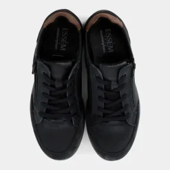 BERRY- SNEAKERS BLU SCURO/COGNAC IM-I24U-08