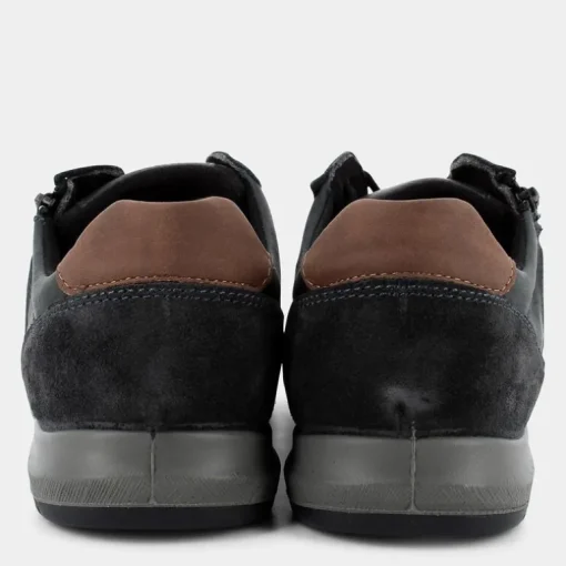 BERRY- SNEAKERS BLU SCURO/COGNAC IM-I24U-08