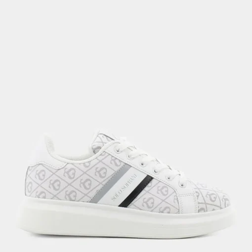 BIANCO- SNEAKERS GRIGIO BIANCO W21