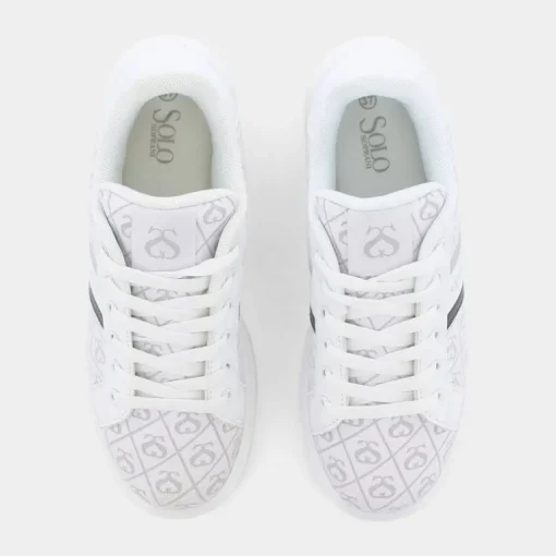 BIANCO- SNEAKERS GRIGIO BIANCO W21