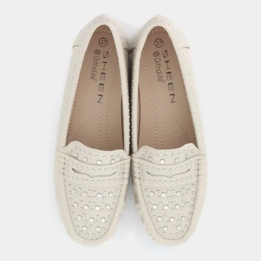 BP- MOCASSINI BEIGE TX-E25D-04