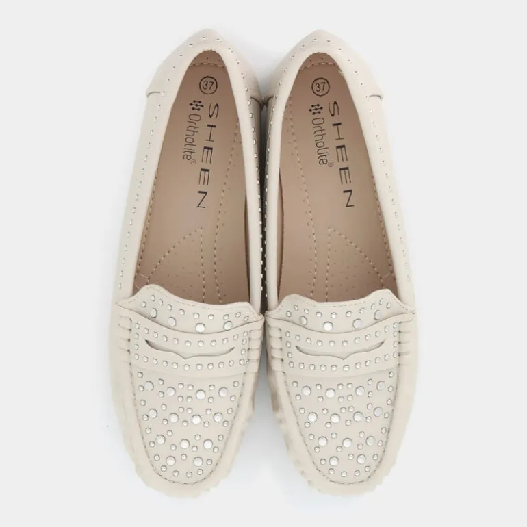 BP- MOCASSINI BEIGE TX-E25D-04