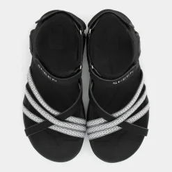 BP- SANDALI NERO TS-E25D-01