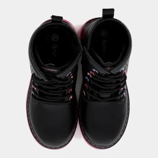 BP- SCARPONCINI E STIVALETTI NERO ROSA ES-I24B-01