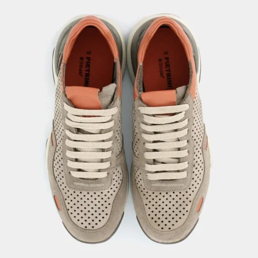 BP- SNEAKERS TORTORA/ARANCIONE/VERDE WR-E25U-14