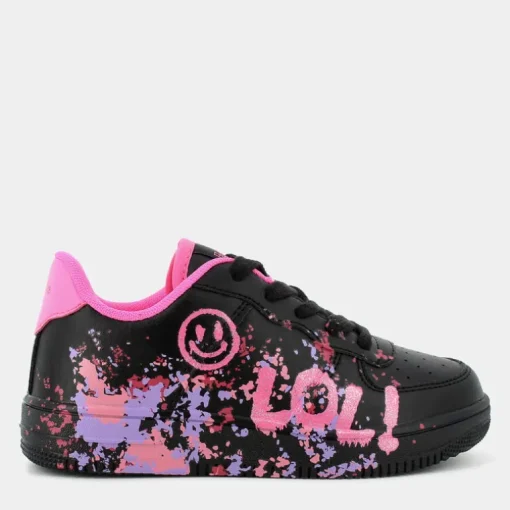 BP- SPORTIVE NERO/FUCSIA ES-I24S-17