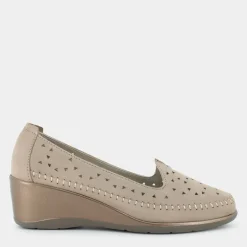 BP ARIS- MOCASSINI BEIGE WR-E25D-03