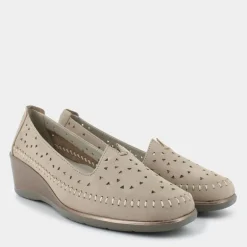 BP ARIS- MOCASSINI BEIGE WR-E25D-03
