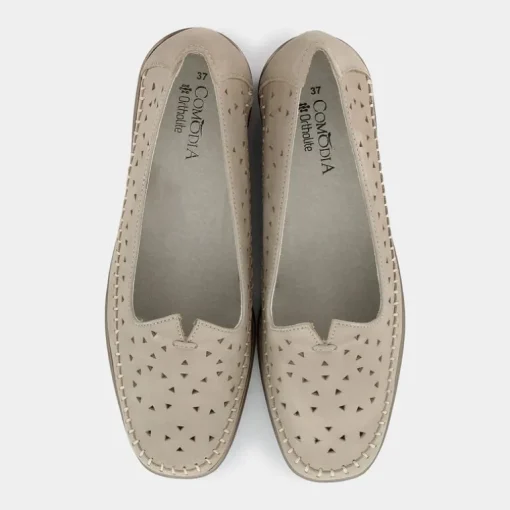 BP ARIS- MOCASSINI BEIGE WR-E25D-03