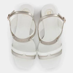 CALF- SANDALI WHITE 9057