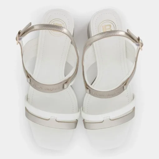 CALF- SANDALI WHITE 9057