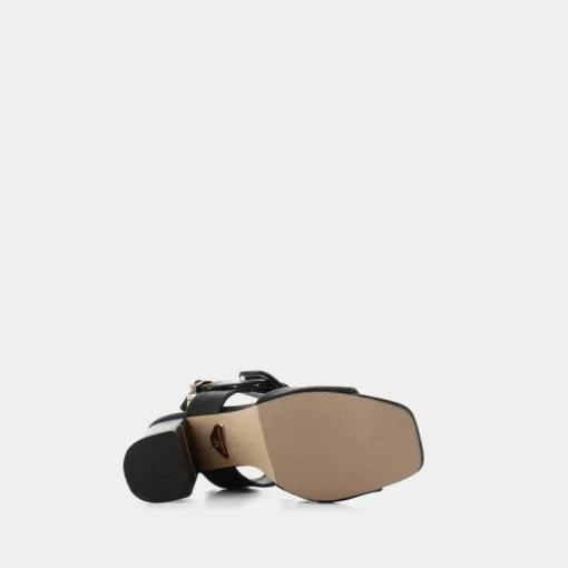 CALF- SANDALI NERO 8107