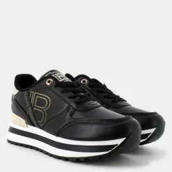 CALF- SNEAKERS NERO 8713