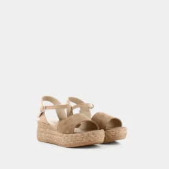 CAM- SANDALI TORTORA / BEIGE CL-E23D-05