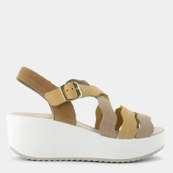 CANDY- SANDALI GIALLO/BEIGE 5668533