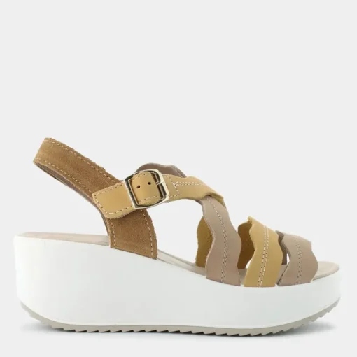 CANDY- SANDALI GIALLO/BEIGE 5668533