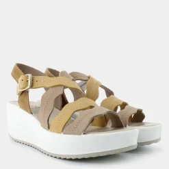 CANDY- SANDALI GIALLO/BEIGE 5668533