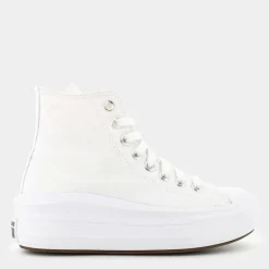 CHUCK TAYLOR MOVE- SPORTIVE BIANCO/AVORIO NATURALE/NERO 568498C