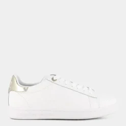CLASSIC- SNEAKERS WHITE/GOLD X8X001