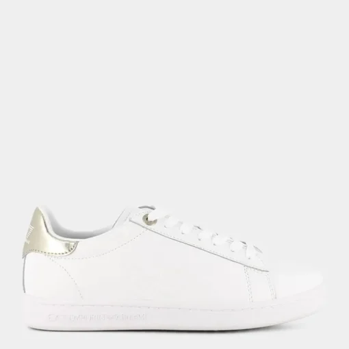 CLASSIC- SNEAKERS WHITE/GOLD X8X001