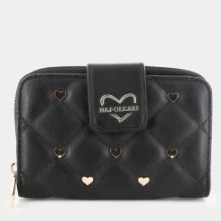 CUORE9- PICCOLA PELLETTERIA NERO 2491