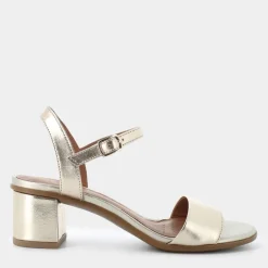 D AURELY 50 B- SANDALI LT GOLD D25RXB000Y2C2012