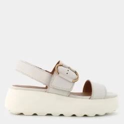 D SPHERICA EC4.1 S A- SANDALI BEIGE D45D4B00043C5322