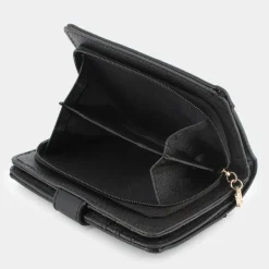 DELRAY- PICCOLA PELLETTERIA NERO 502-008A