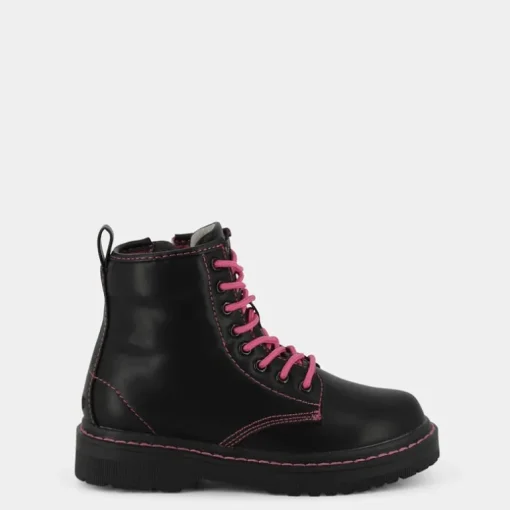 DORIS- SCARPONCINI E STIVALETTI NERO/FUXIA LKHG5550