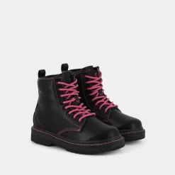 DORIS- SCARPONCINI E STIVALETTI NERO/FUXIA LKHG5550