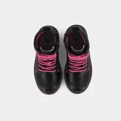 DORIS- SCARPONCINI E STIVALETTI NERO/FUXIA LKHG5550