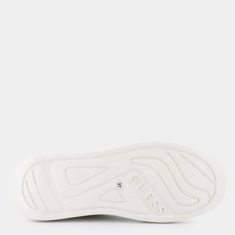 ELBINA- SNEAKERS WHITE BROWN FLJELB