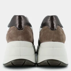 ENOLA- SNEAKERS BIANCO-FANGO 6676544