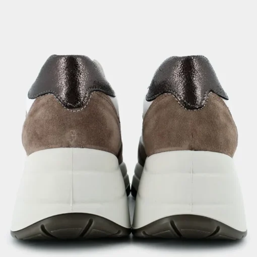 ENOLA- SNEAKERS BIANCO-FANGO 6676544
