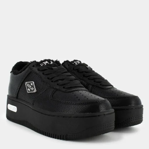 EPIC HIGH FUR- SNEAKERS BLACK RZ5O0008S