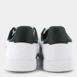 EURO BASE- SPORTIVE WHT/DK GRN 48SMA0113