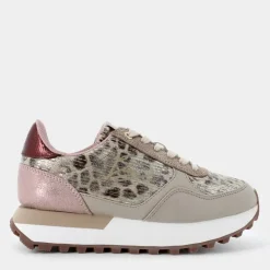 EVELYN 820- SNEAKERS BEIGE/MACULATO 4F4721