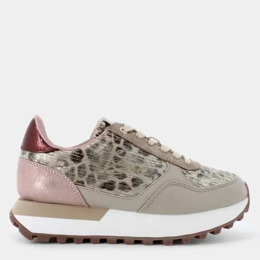 EVELYN 820- SNEAKERS BEIGE/MACULATO 4F4721