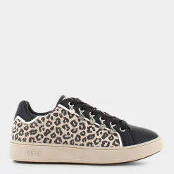 FAP12- SNEAKERS NERO/LEOPARDO FL5MEL
