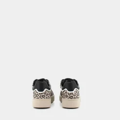 FAP12- SNEAKERS NERO/LEOPARDO FL5MEL