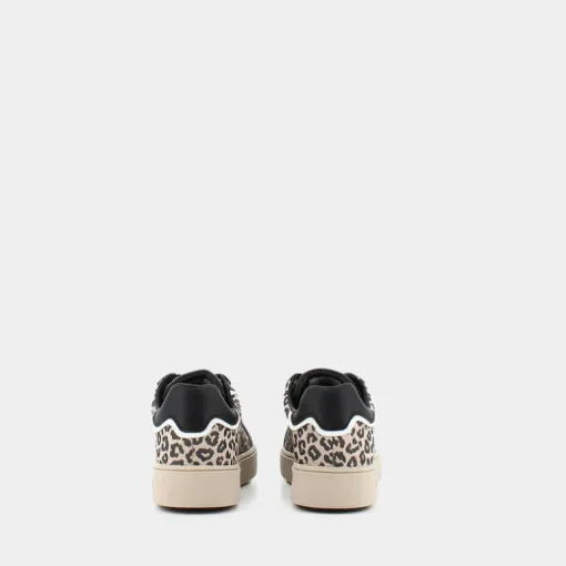 FAP12- SNEAKERS NERO/LEOPARDO FL5MEL