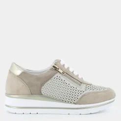 FAST- SNEAKERS PLATINO WR-E25D-09