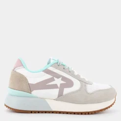 FIBER W- SNEAKERS LT GREY WHT PINK RS9O0006T