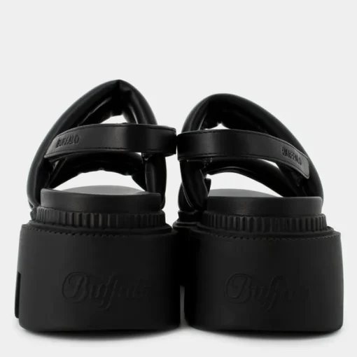 FLORA- SANDALI NERO 1602201