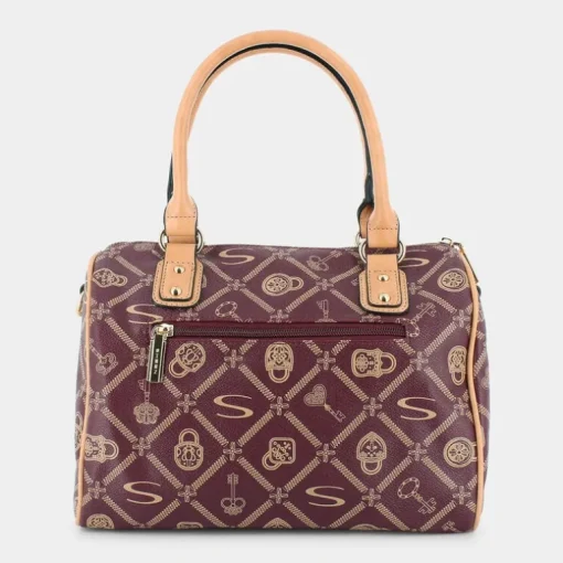 FOREVER- BORSE BORDEAUX-CREMA LJ-I25-008